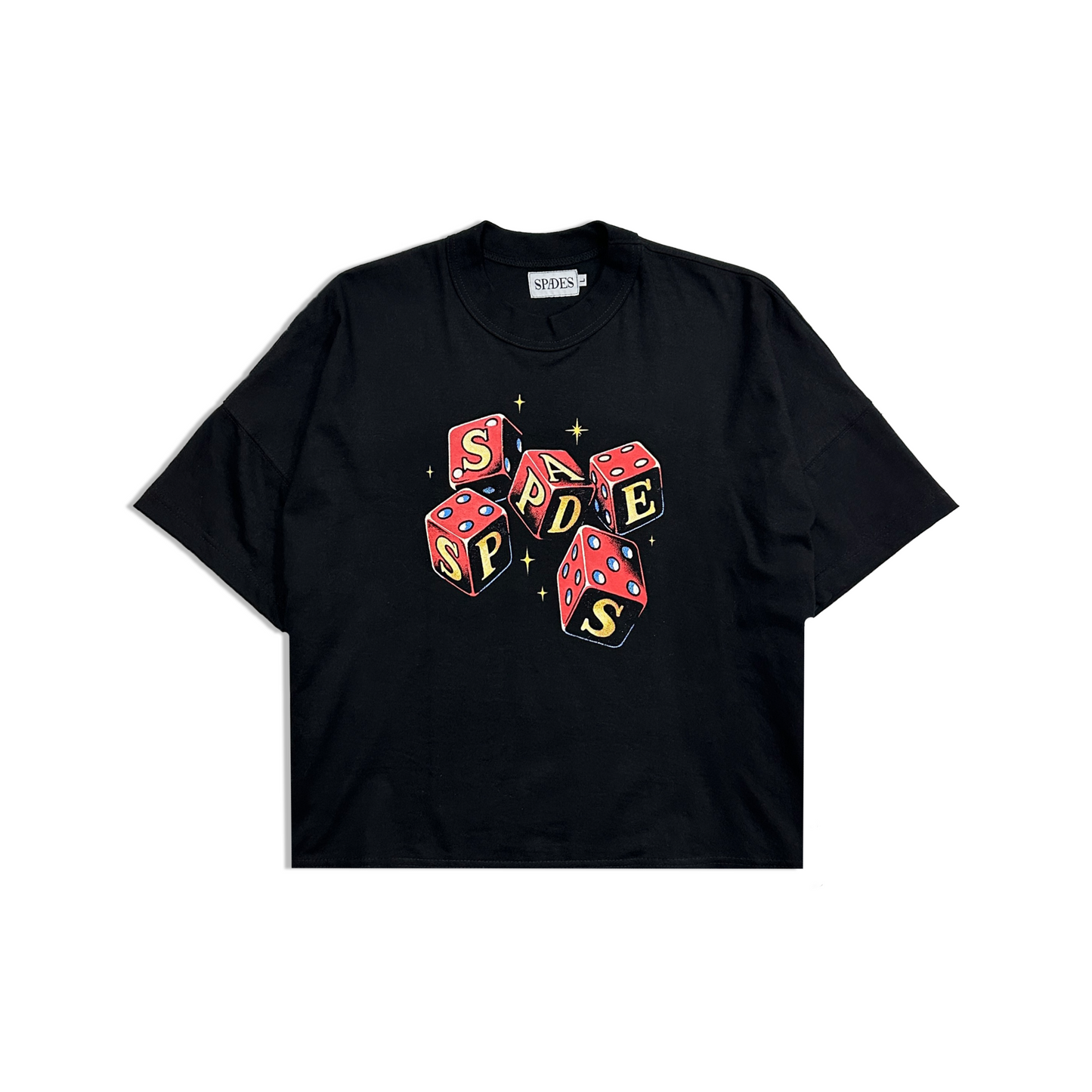 Spades Keychain Boxy Crop Tee