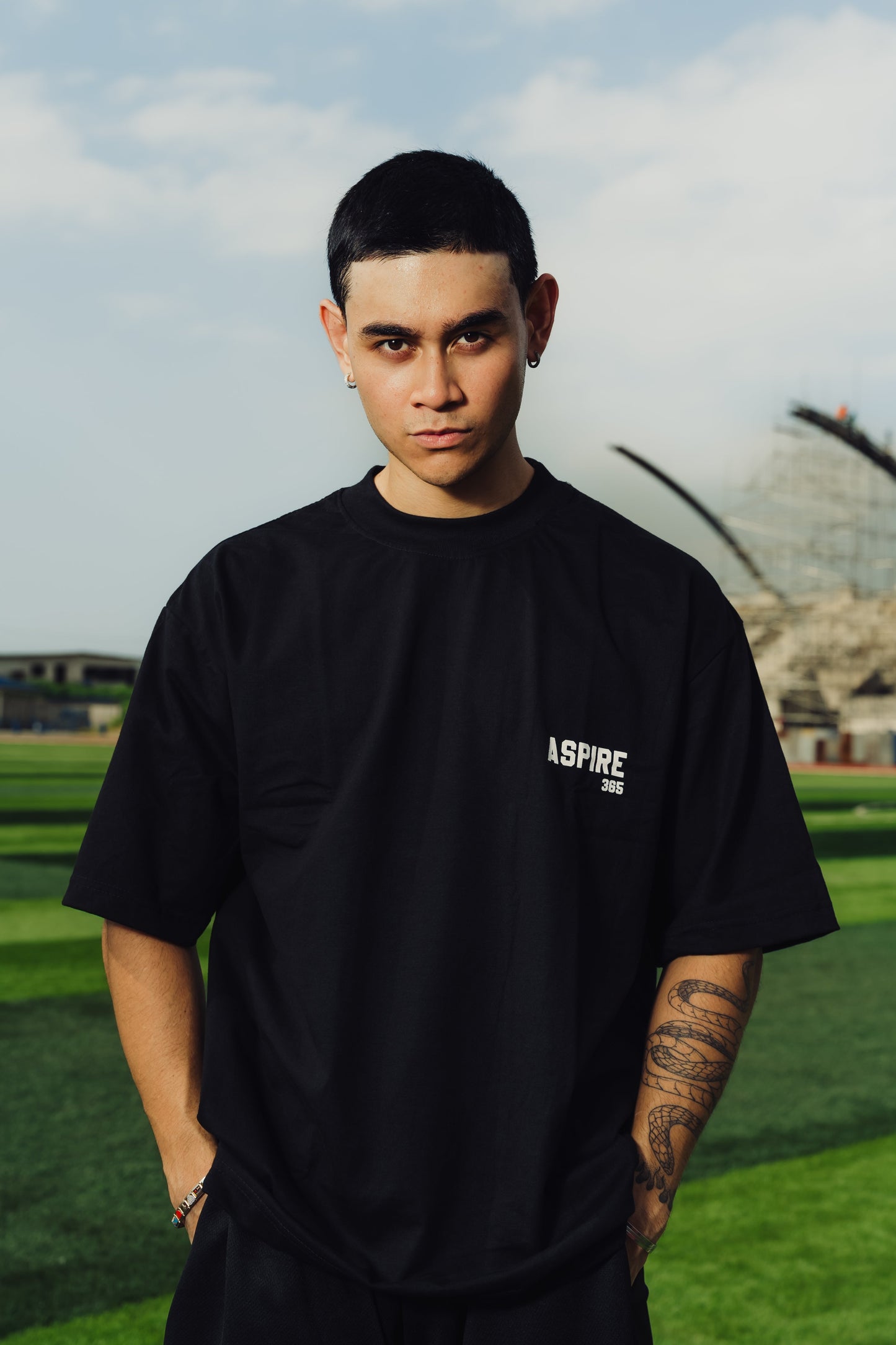 Aspire 365 Grind Mode On Boxy Crop Tee