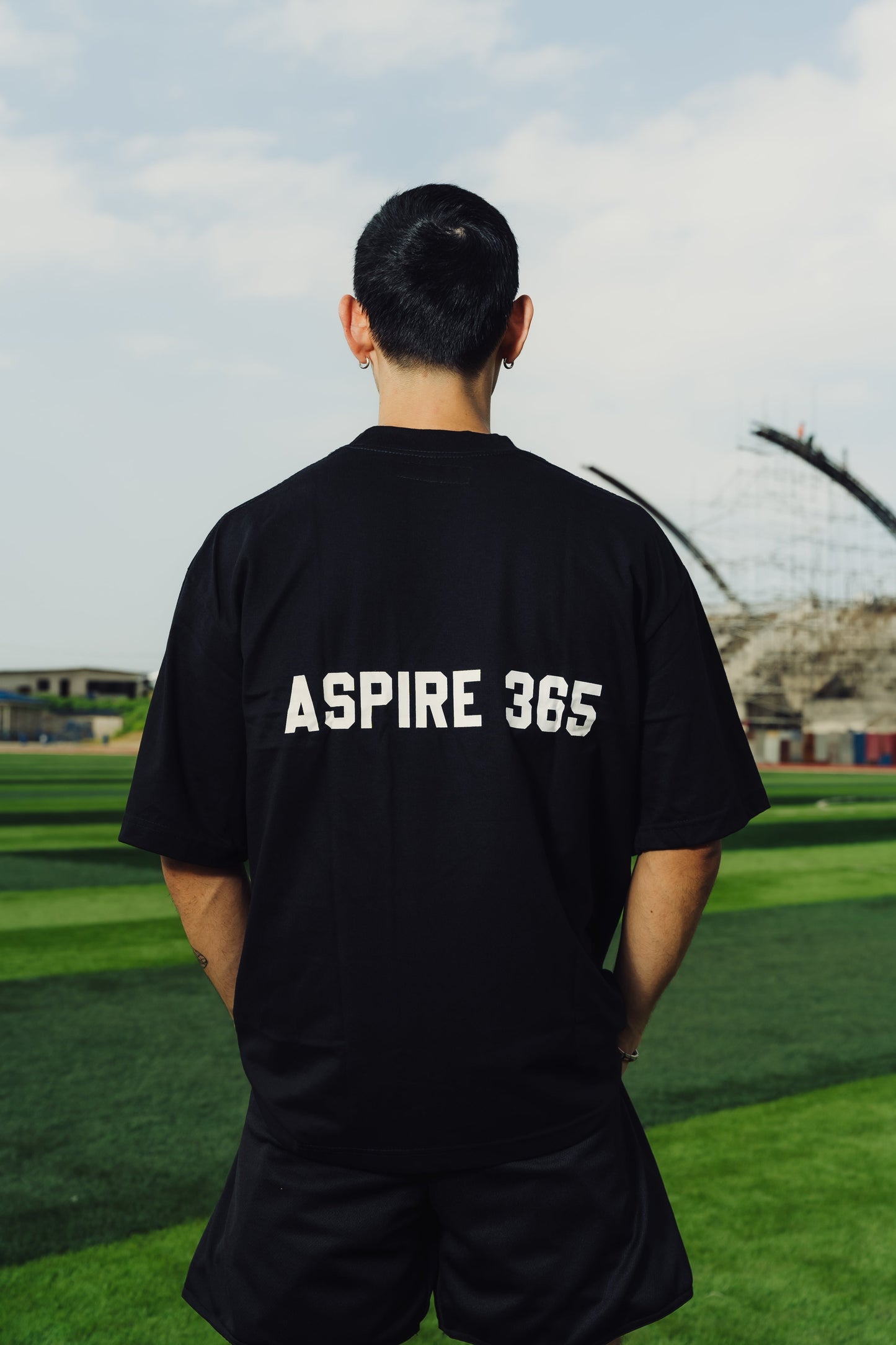 Aspire 365 Grind Mode On Boxy Crop Tee
