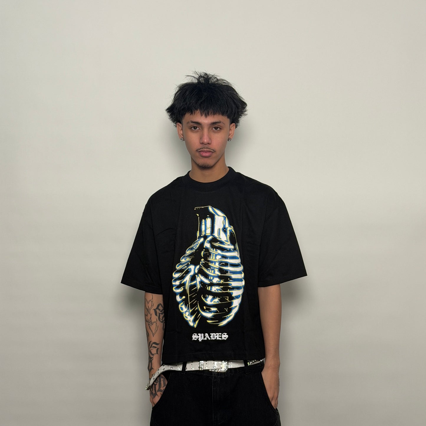 Spades Last Resort Boxy Crop Tee SPADES