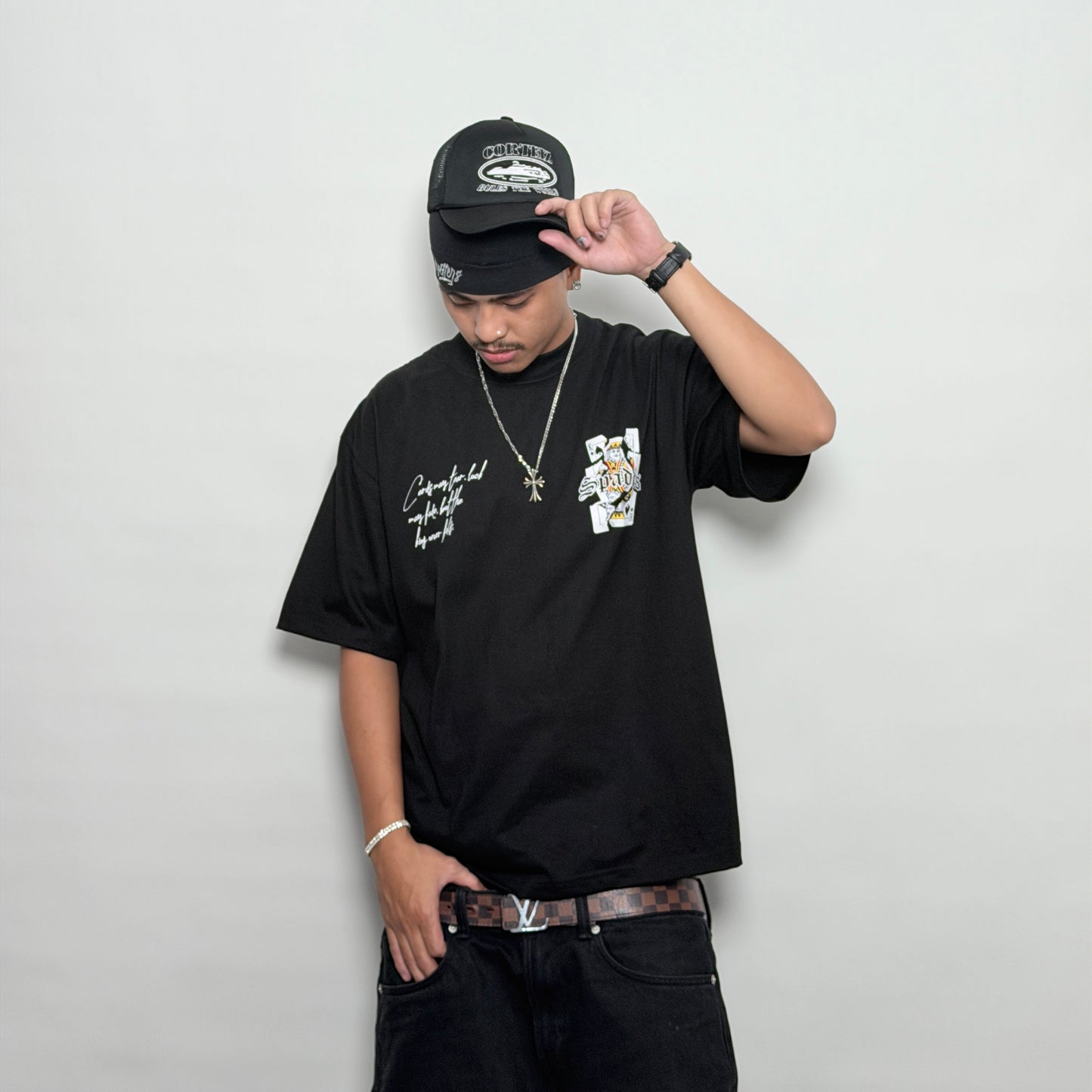 Spades King Fall Box Tee