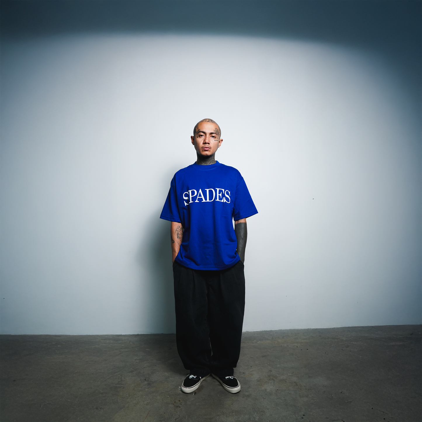 Spades High Roller Rodeo Boxy Tee Blue