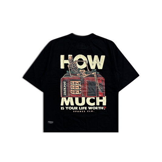 Spades How much Black T-shirt