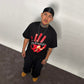 Spades Fiery Grip Boxy Crop Tee SPADES