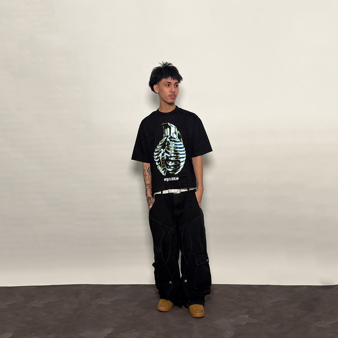 Spades Last Resort Boxy Crop Tee SPADES
