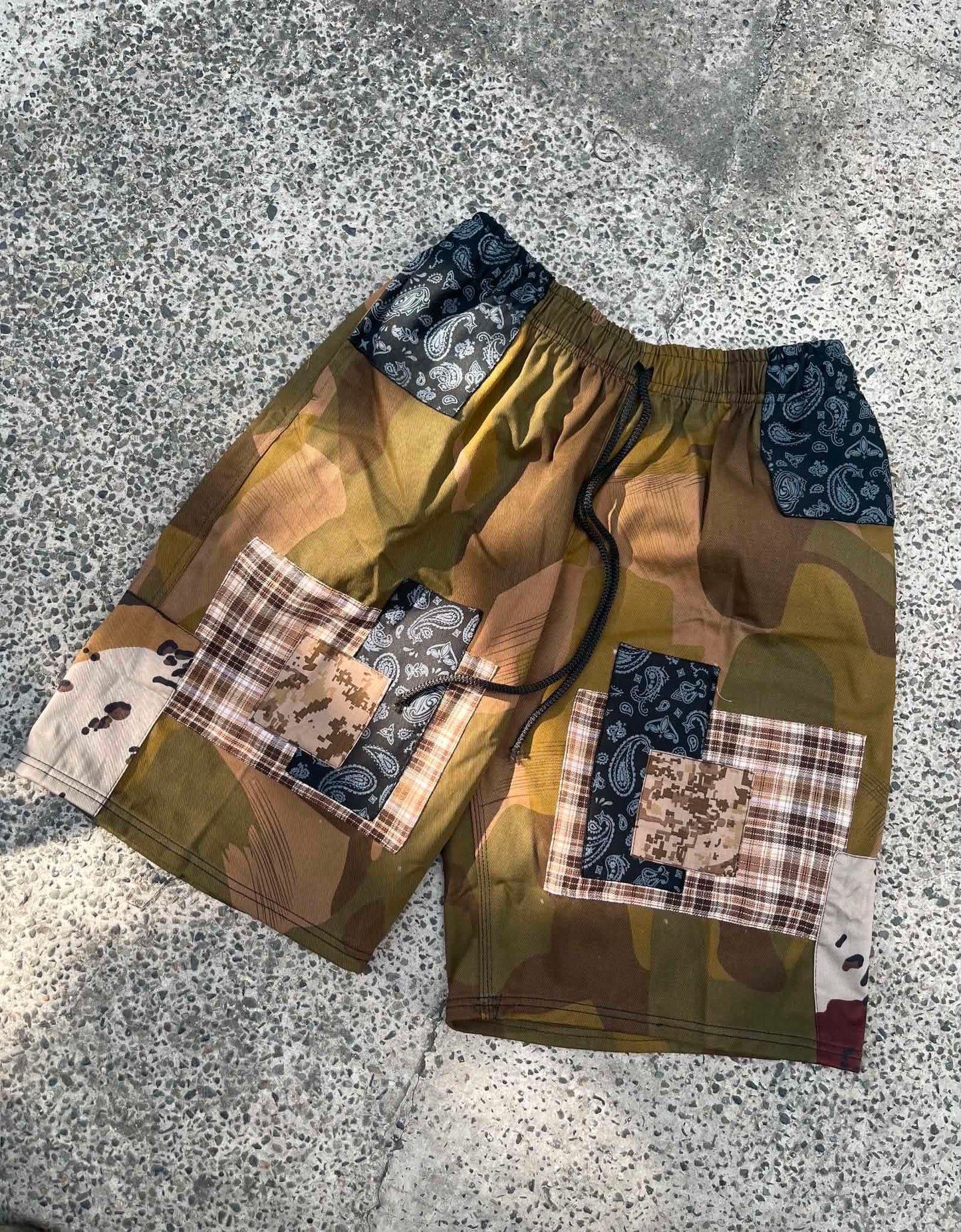 Spades Woodland Camo Utility Jorts SPADES