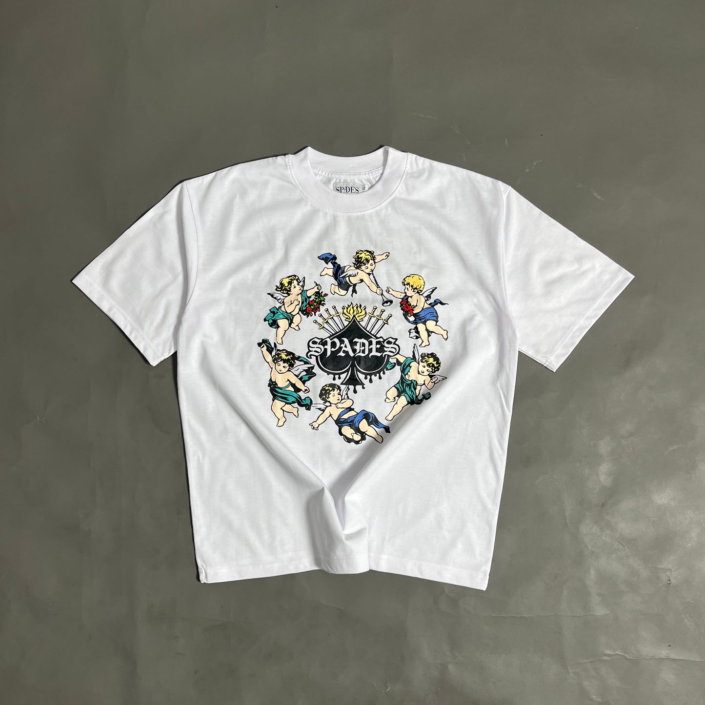 Spades Divine Stakes Box Tee