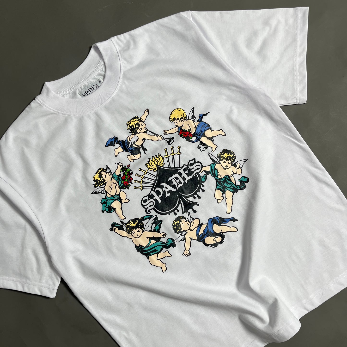 Spades Divine Stakes Box Tee