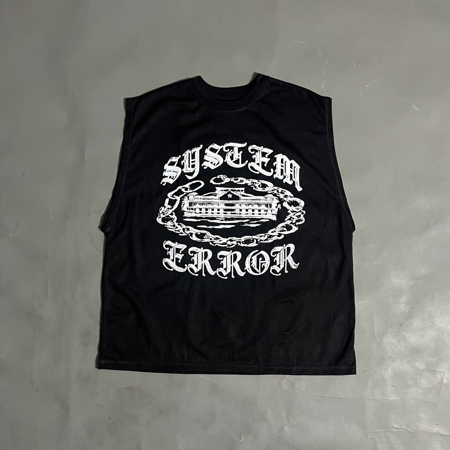 Spades Shattered System Boxy Crop Tee Sleeveless SPADES