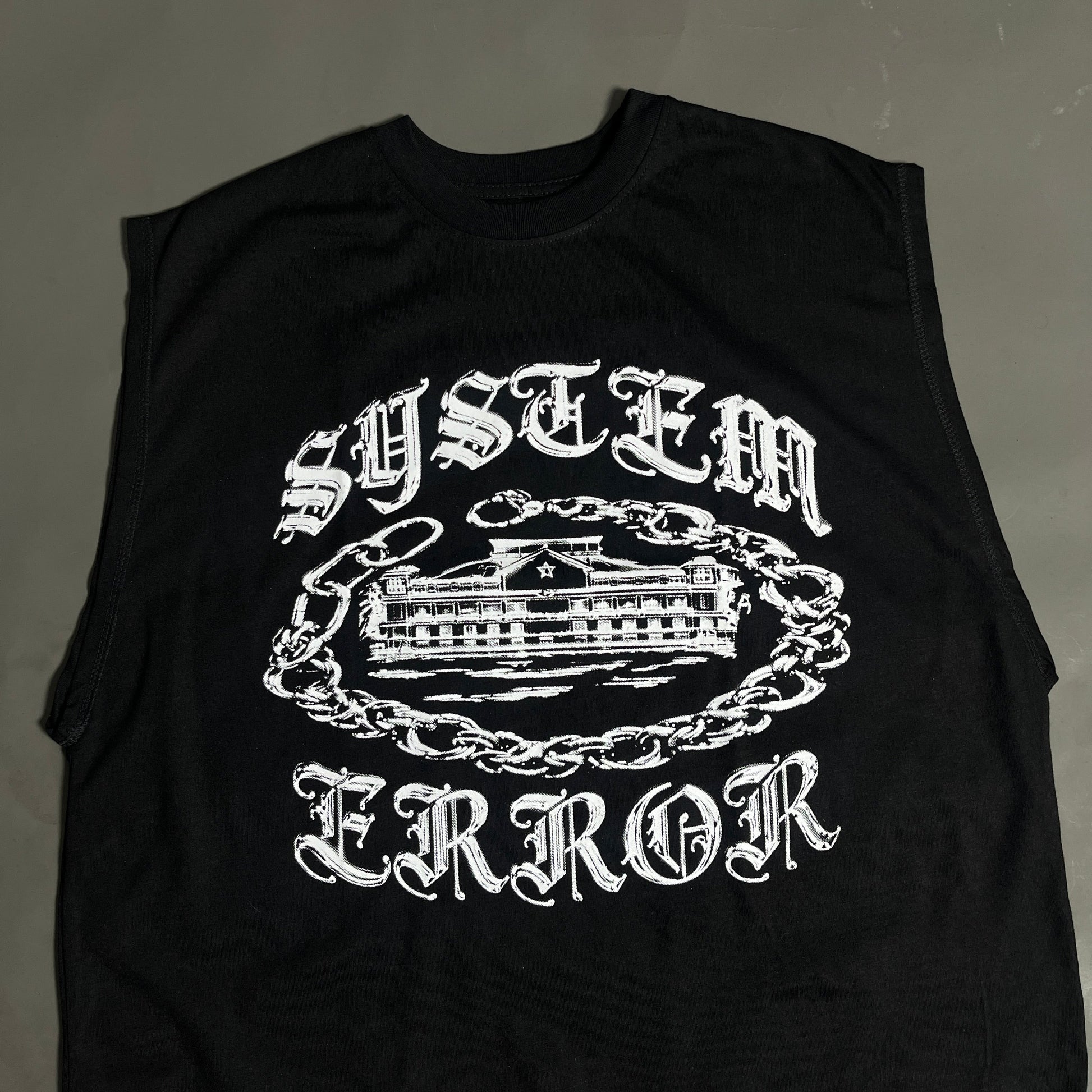Spades Shattered System Boxy Crop Tee Sleeveless SPADES