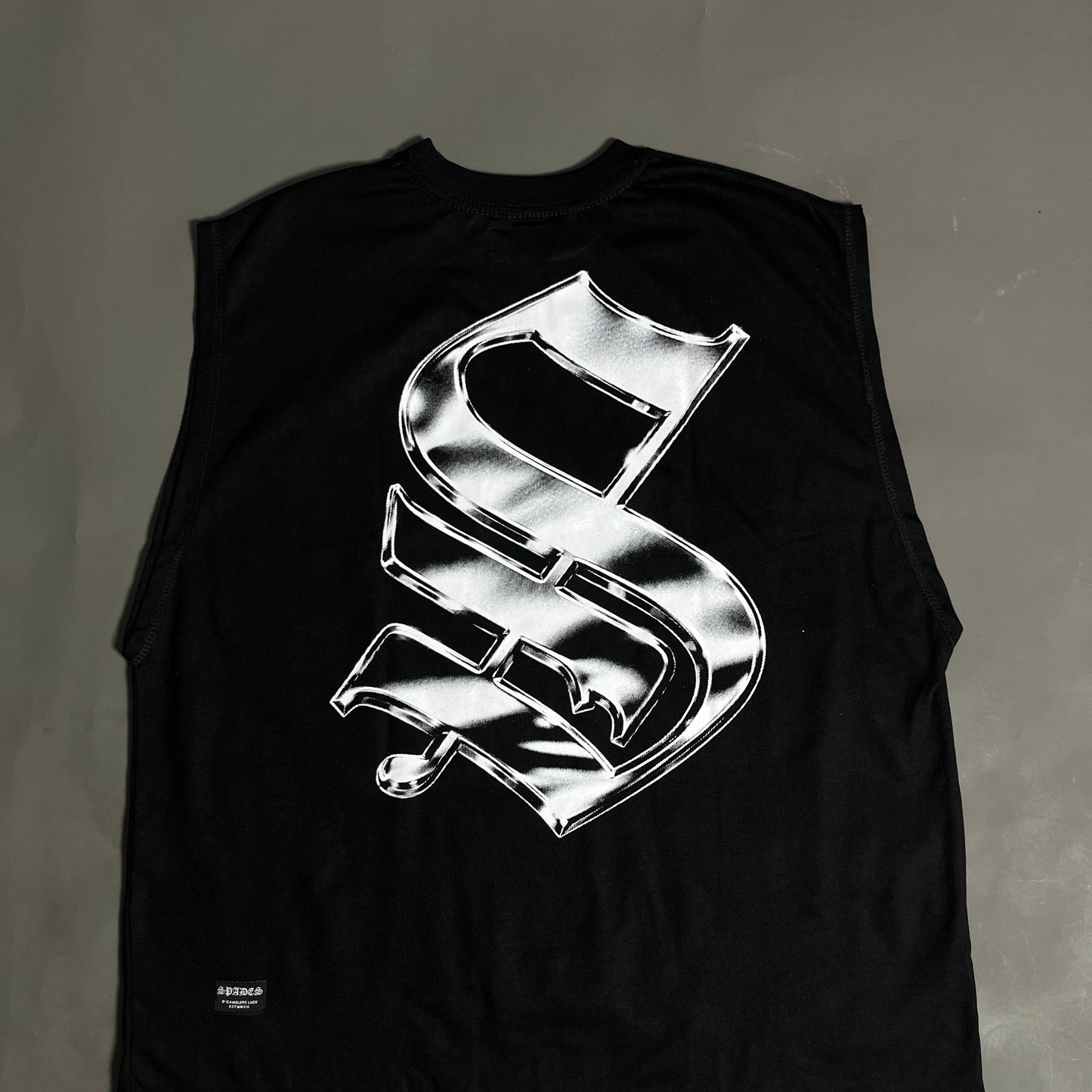 Spades Shattered System Boxy Crop Tee Sleeveless SPADES