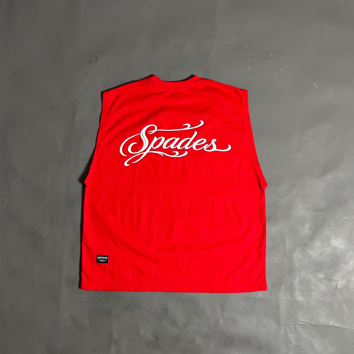 Spades Rack & Ruin Boxy Crop Tee Sleeveless SPADES