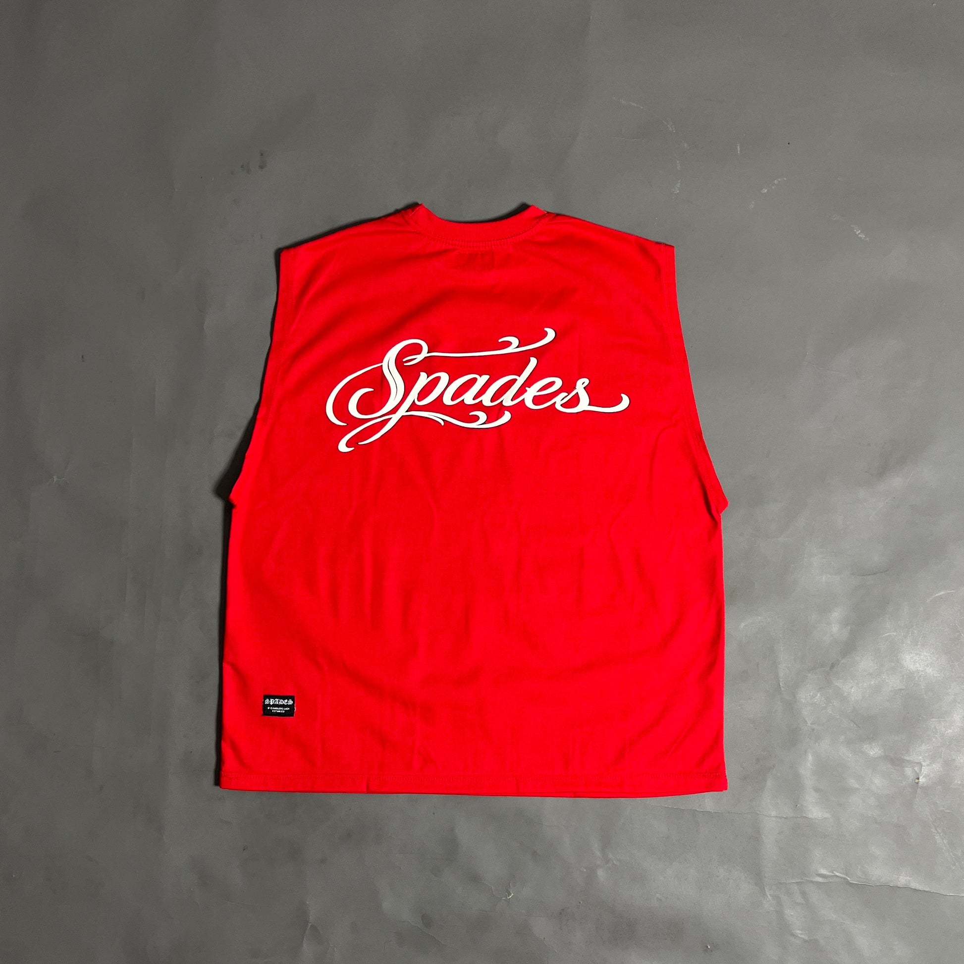 Spades Rack & Ruin Boxy Crop Tee Sleeveless SPADES