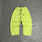 Spades Side Wide Raw Edge Avocado Pants SPADES
