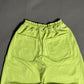 Spades Side Wide Raw Edge Avocado Pants SPADES