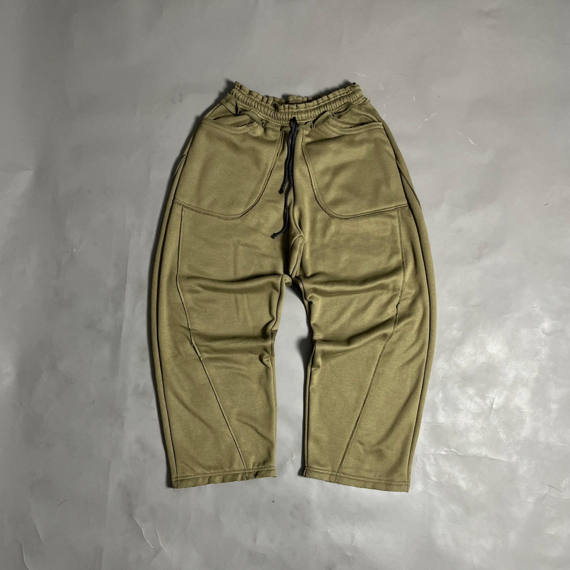 Spades Side Wide Raw Edge Fatigue Pants SPADES