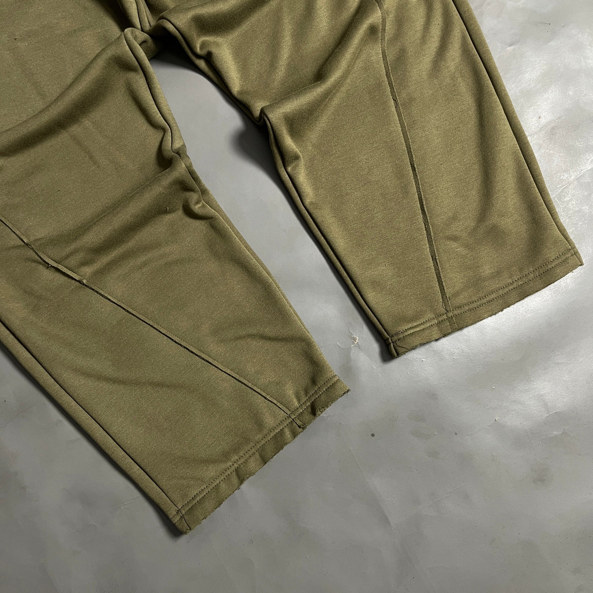 Spades Side Wide Raw Edge Fatigue Pants SPADES