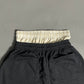 Spades Double Waist Black Sweat Jorts SPADES