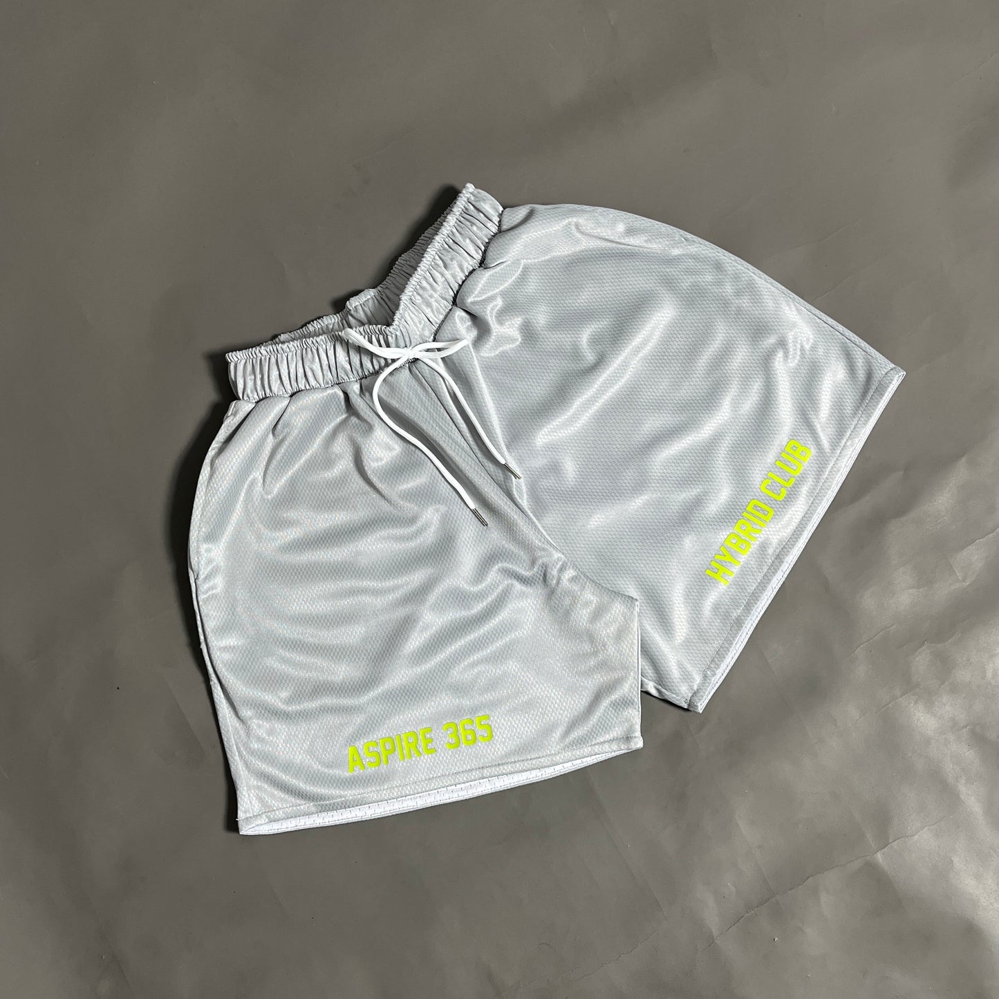 Aspire 365 Hybrid Club Mesh Shorts Gray SPADES