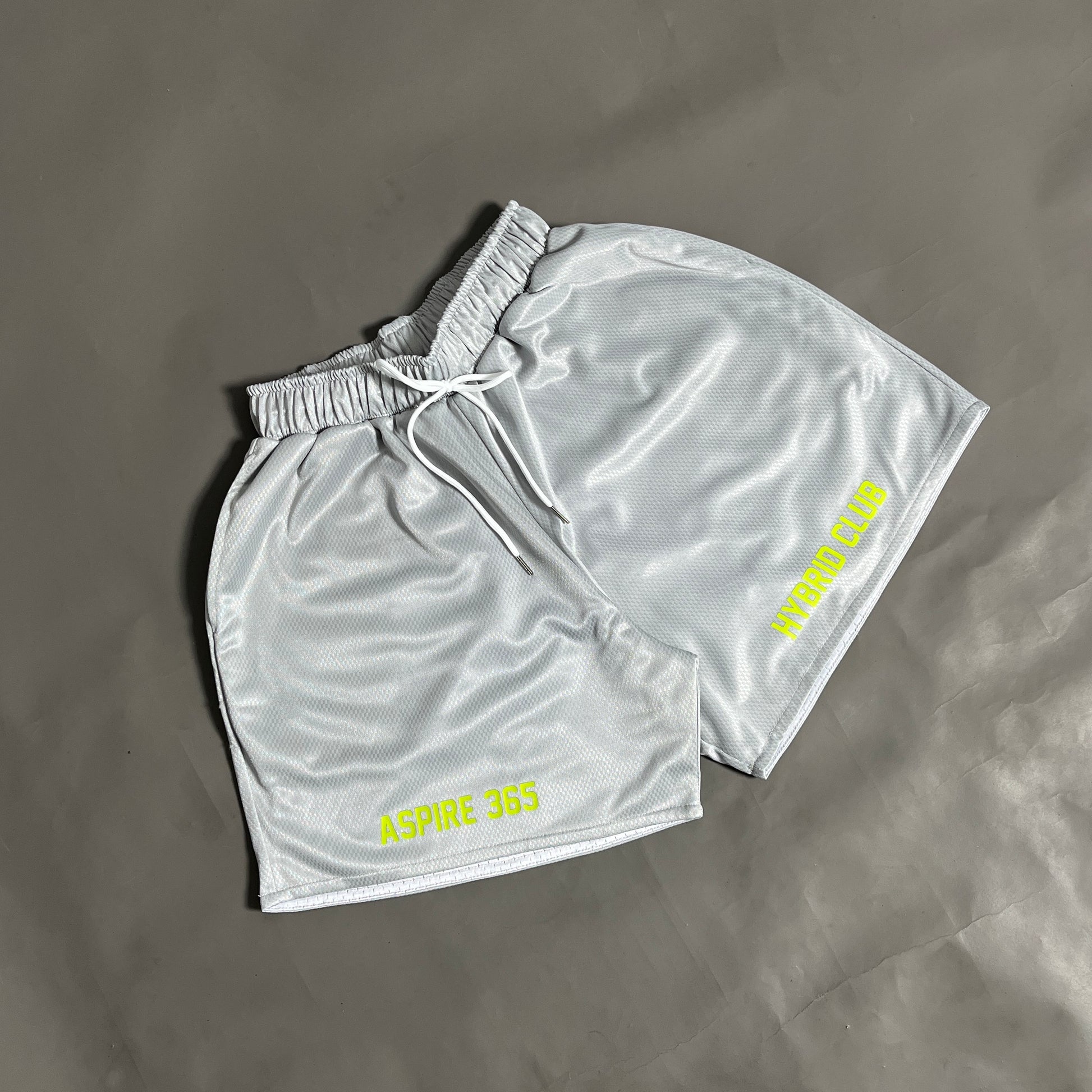 Aspire 365 Hybrid Club Mesh Shorts Gray SPADES