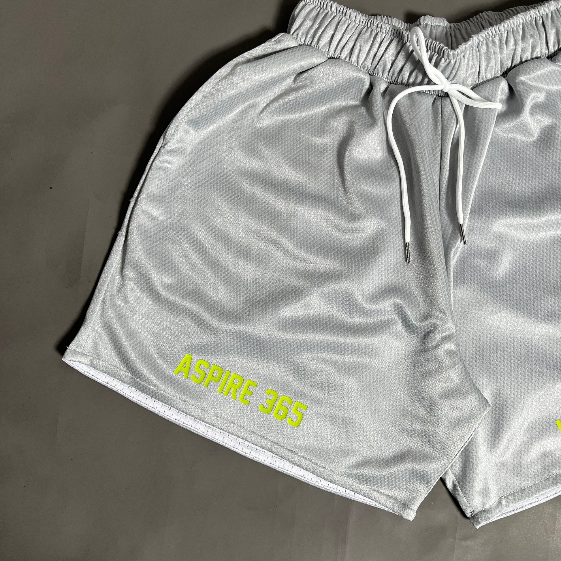Aspire 365 Hybrid Club Mesh Shorts Gray SPADES
