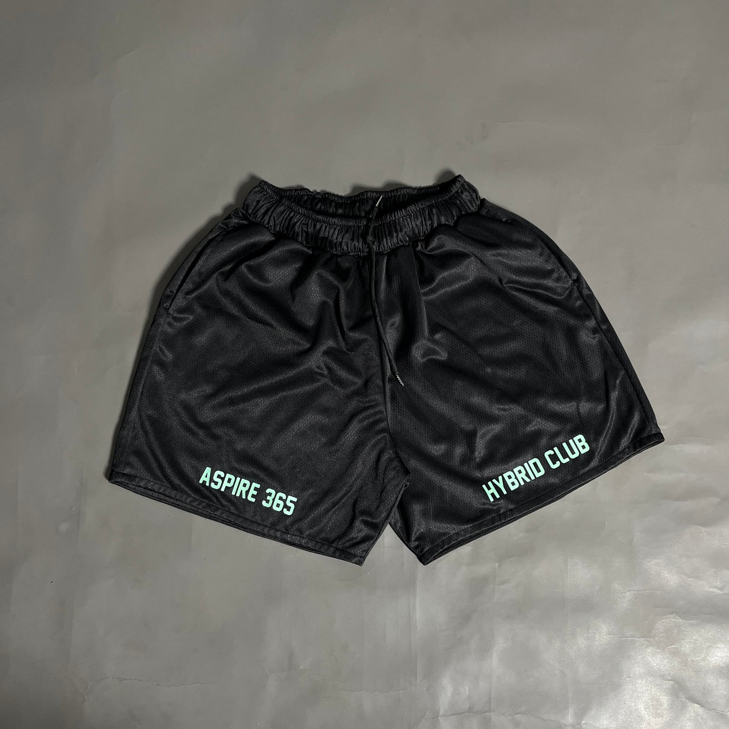 Aspire 365 Hybrid Club Mesh Shorts Black SPADES