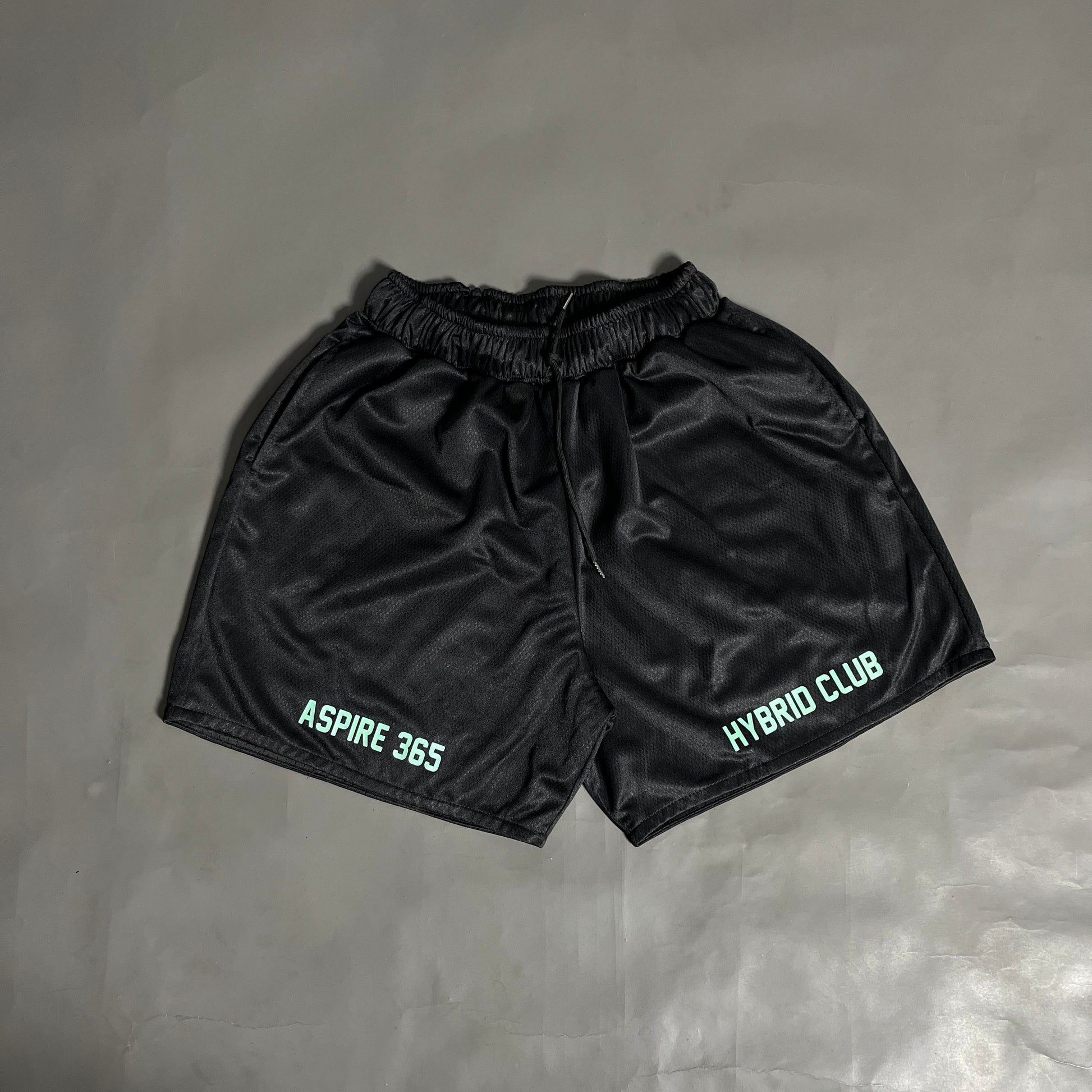 Aspire 365 Hybrid Club Mesh Shorts Black SPADES