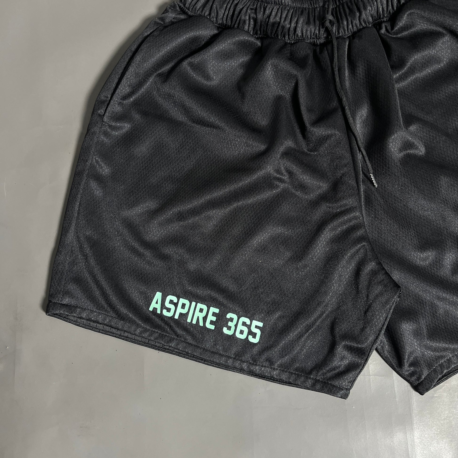 Aspire 365 Hybrid Club Mesh Shorts Black SPADES