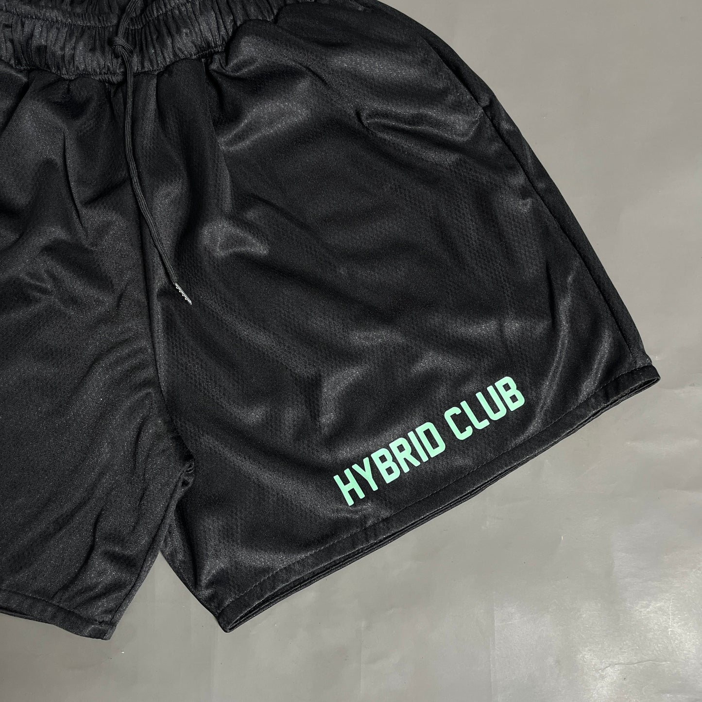 Aspire 365 Hybrid Club Mesh Shorts Black SPADES
