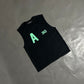 Aspire 365 Hybrid Club Box Tee Sleeveless Black SPADES