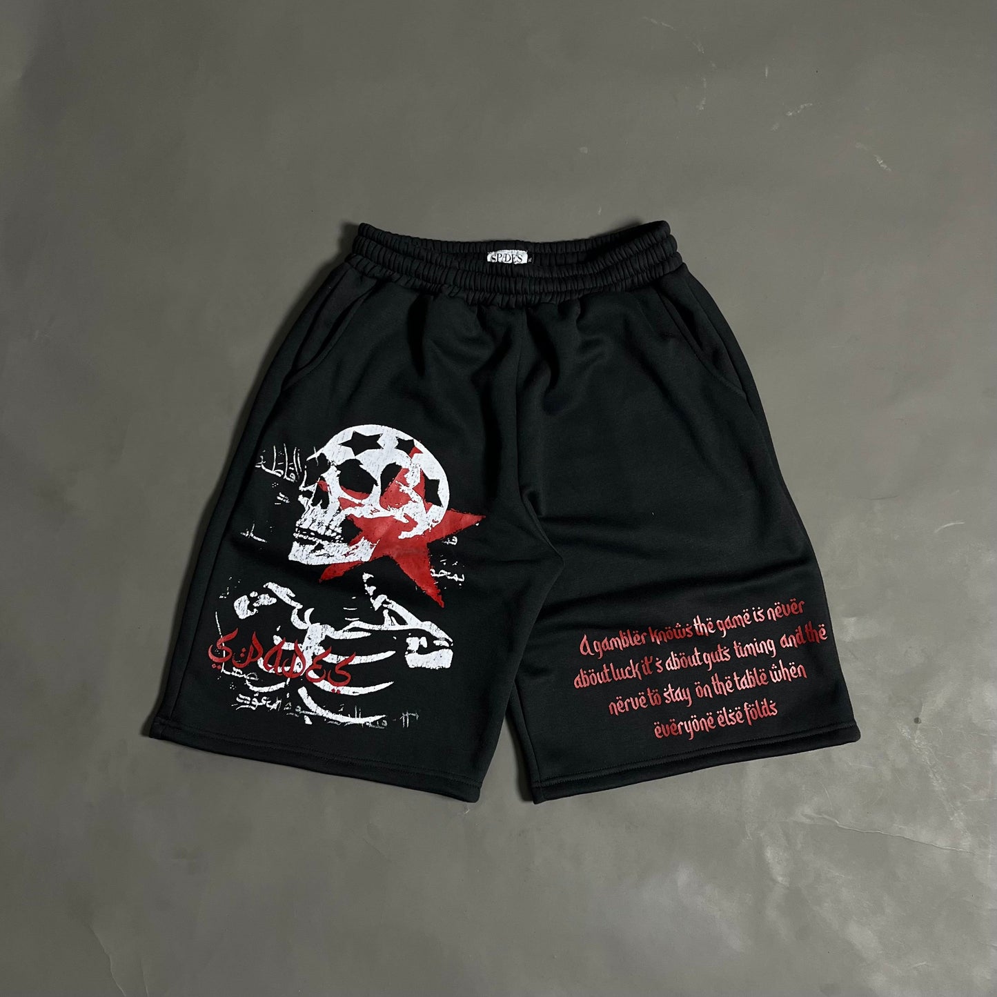 Spades Fortune's Grave Sweat Jorts SPADES