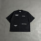 Spades Chrome Faith Boxy Crop Tee