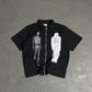 Spades Shadow Serpent Box Tee Polo Pique