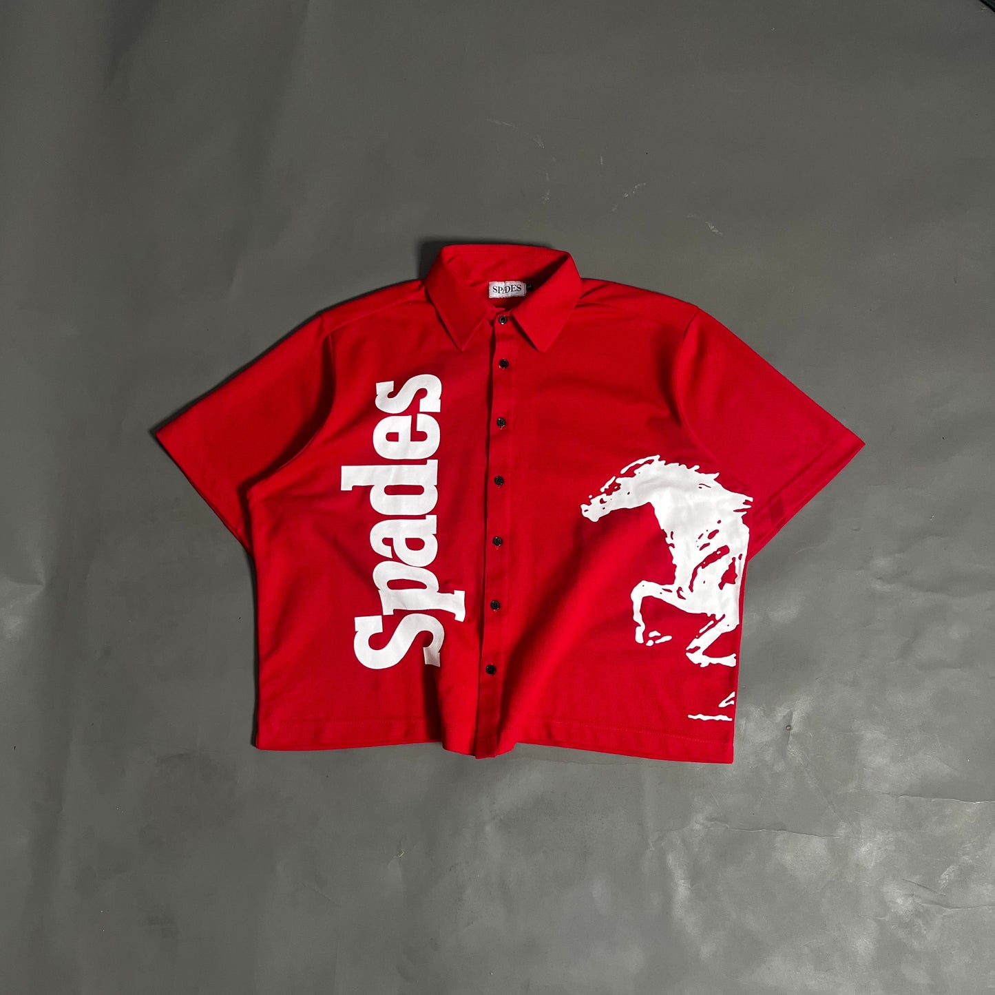 Spades Untamed Boxy Crop Polo SPADES