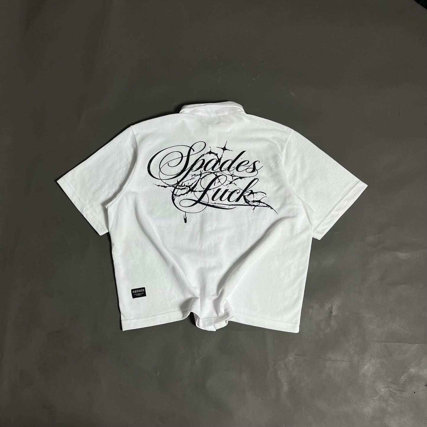 Spades Doctrine Boxy Crop Polo SPADES