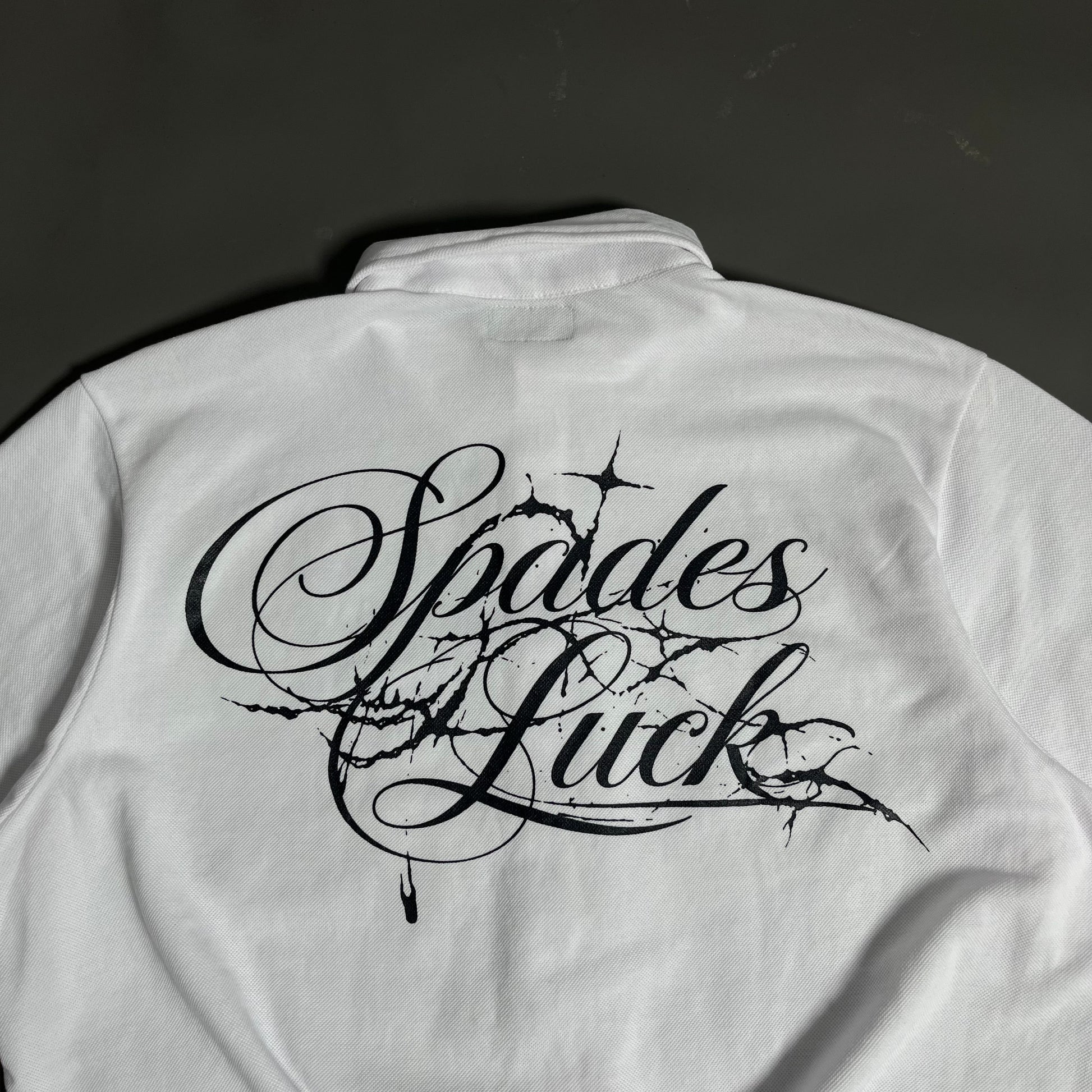 Spades Doctrine Boxy Crop Polo SPADES