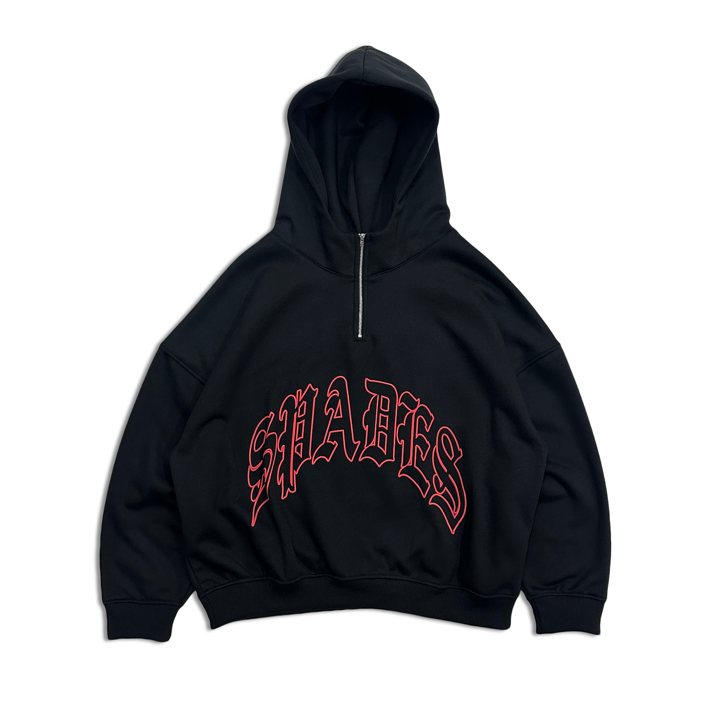 Spades Inferno Zip Boxy Hoodie