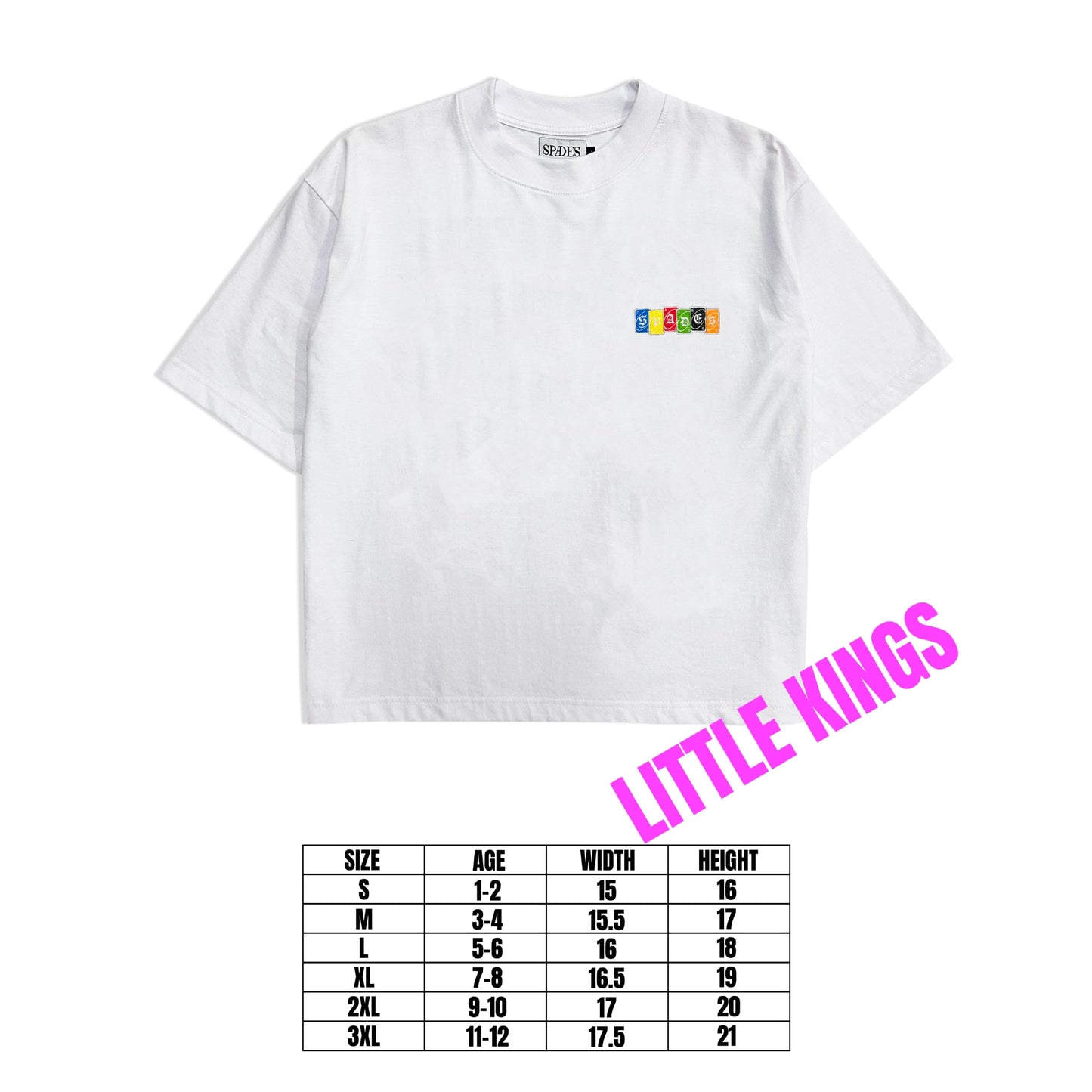 Spades Little Kings Play To Win - Kids Apparel