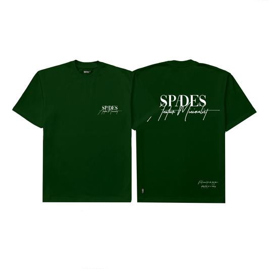 Spades Another Minimalist Tee Milo Green