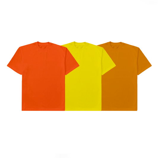 Spades Plain Oversized - Orange, Yellow, Mustard