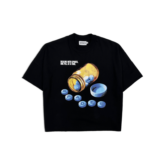 Spades Presciption Boxy Crop Tee