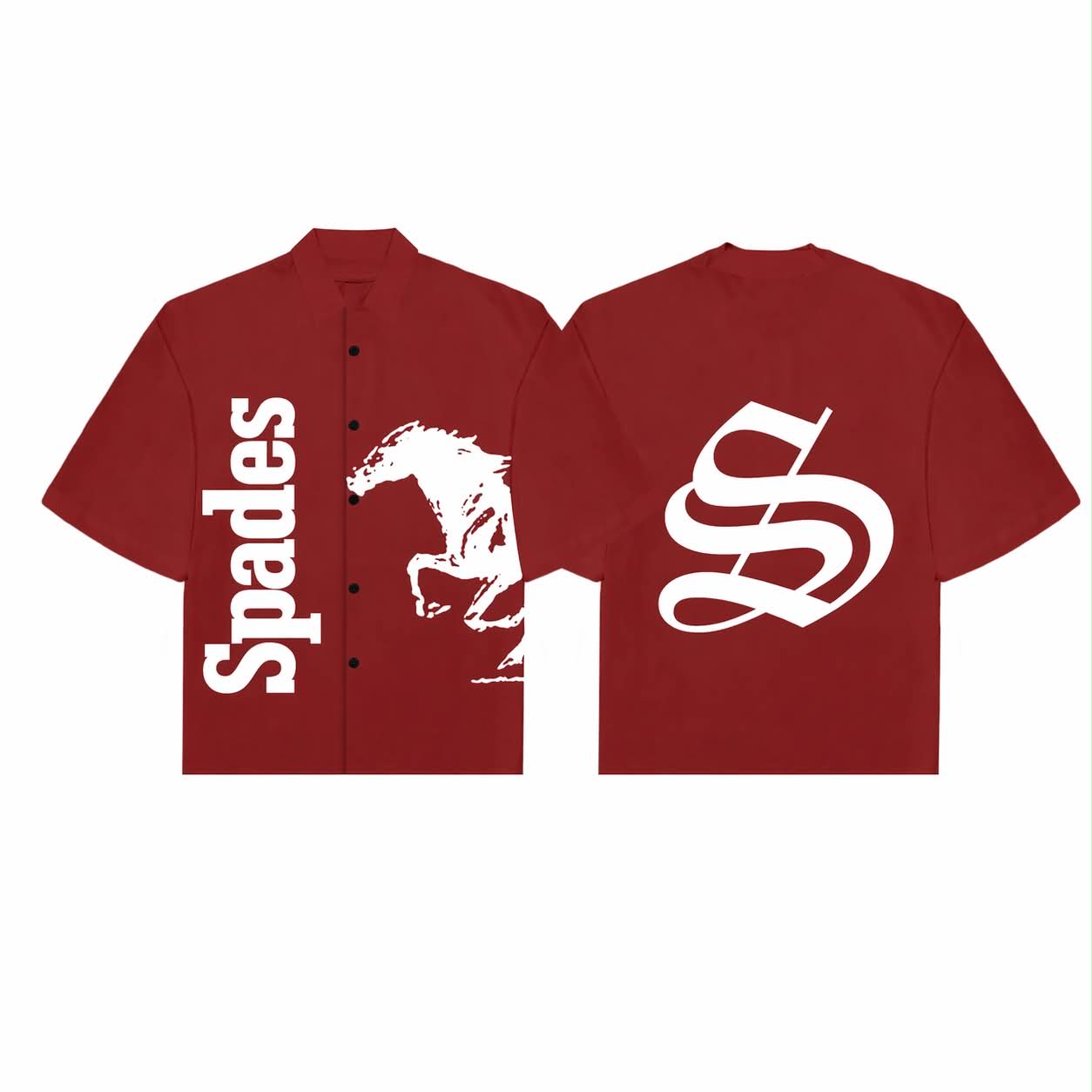 Spades Untamed Boxy Crop Polo SPADES
