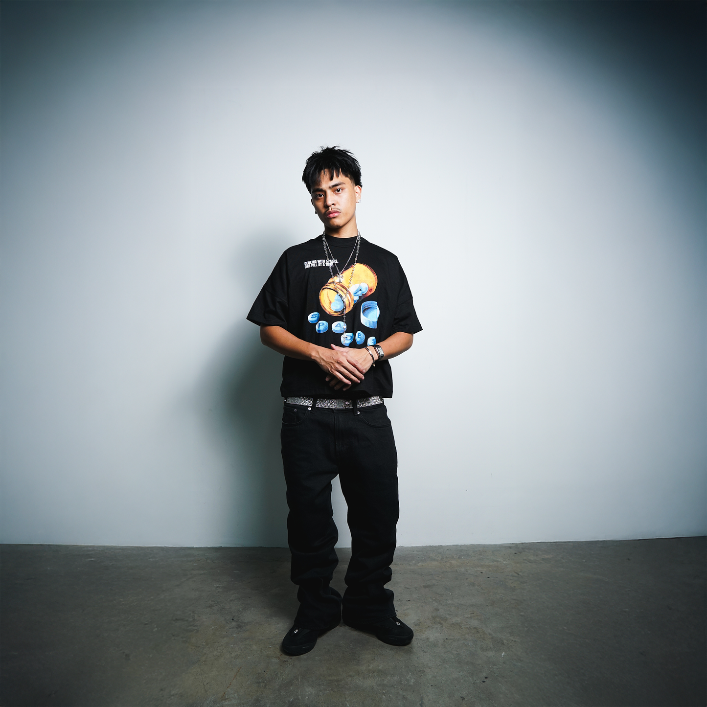 Spades Prescription Boxy Crop Tee