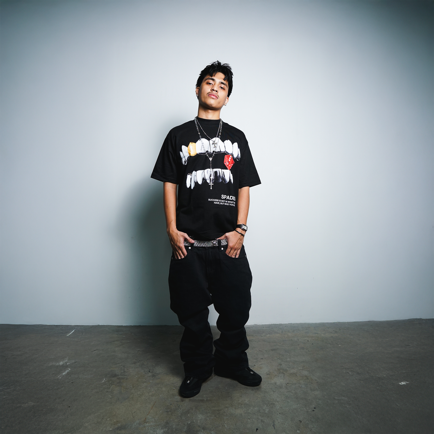 Spades Rogue's Roll Black  Boxy T-shirt SPADES