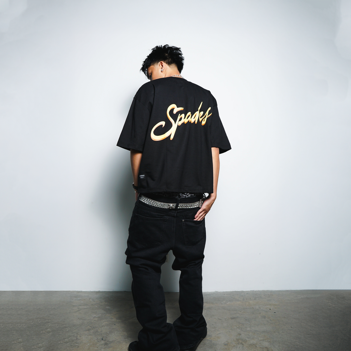 Spades Seduction Boxy Crop Tee