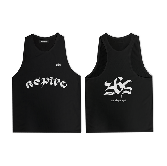 Aspire 365 Series 3 Running Singlet Black
