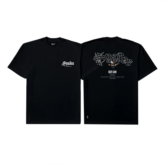 Spades Sky God Black T-shirt