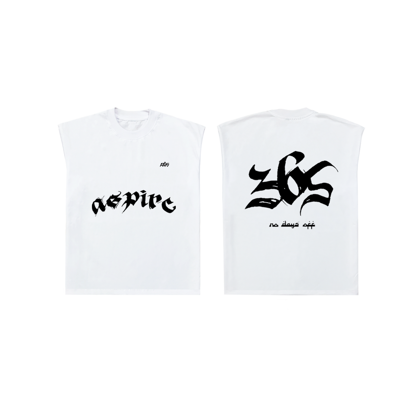 Aspire 365 Series 3 Boxy Tee Sleeveless White