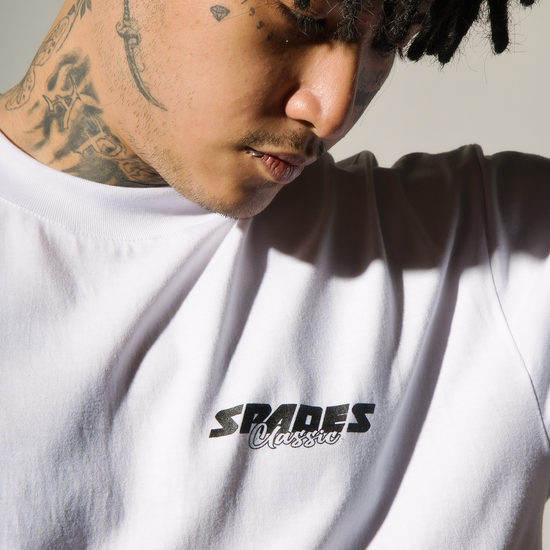 Forever Spades Club White Tshirt SPADES