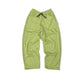 Spades Side Wide Raw Edge Avocado Pants SPADES